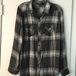 Torrid size 0 flannel style printed top